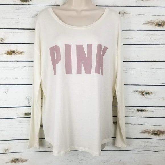 PINK Victoria's Secret Tops - Victoria's Secret PINK Small Long Sleeve